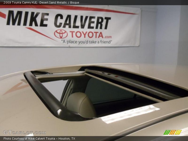 Desert Sand Metallic / Bisque 2009 Toyota Camry XLE