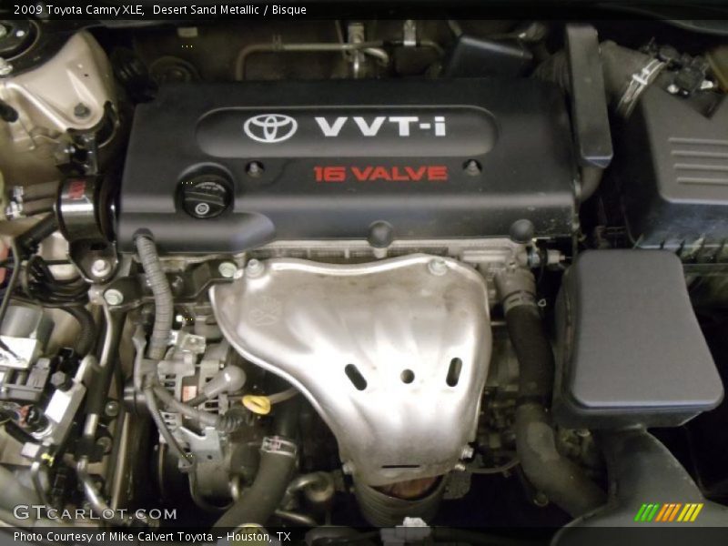 Desert Sand Metallic / Bisque 2009 Toyota Camry XLE