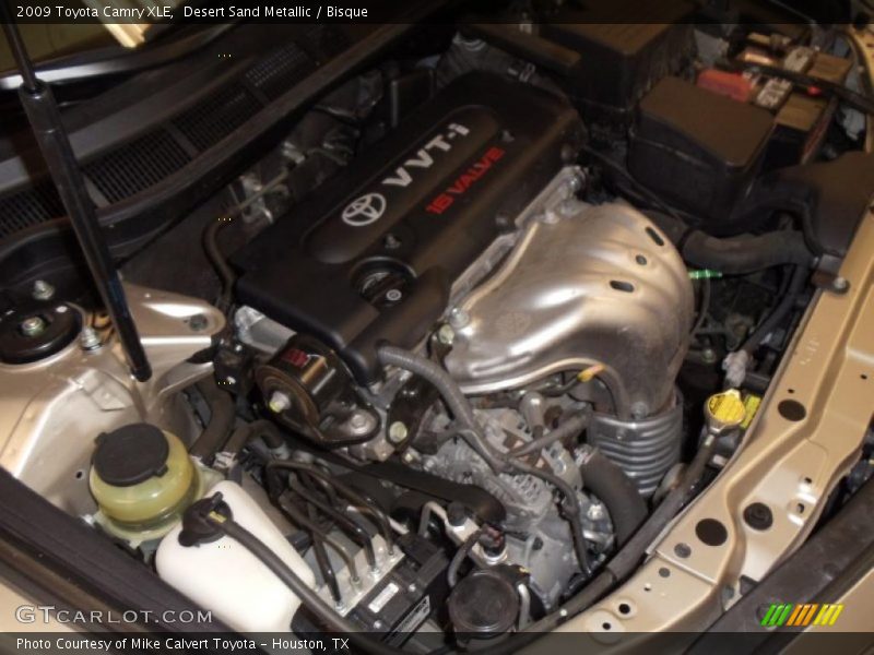 Desert Sand Metallic / Bisque 2009 Toyota Camry XLE