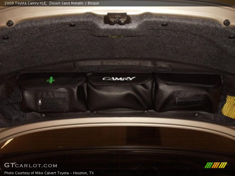 Desert Sand Metallic / Bisque 2009 Toyota Camry XLE