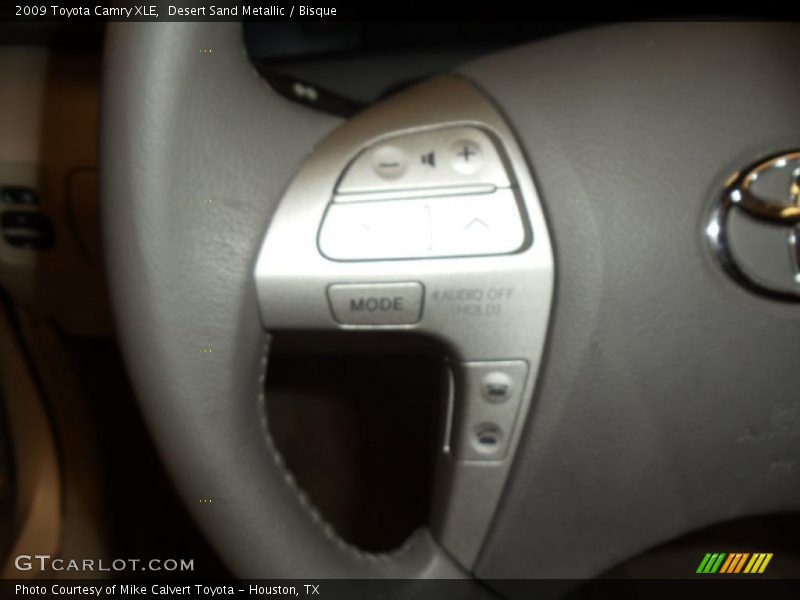 Desert Sand Metallic / Bisque 2009 Toyota Camry XLE
