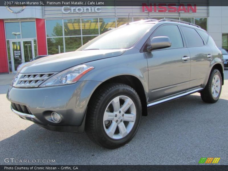Platinum Pearl Matallic / Cafe Latte 2007 Nissan Murano SL