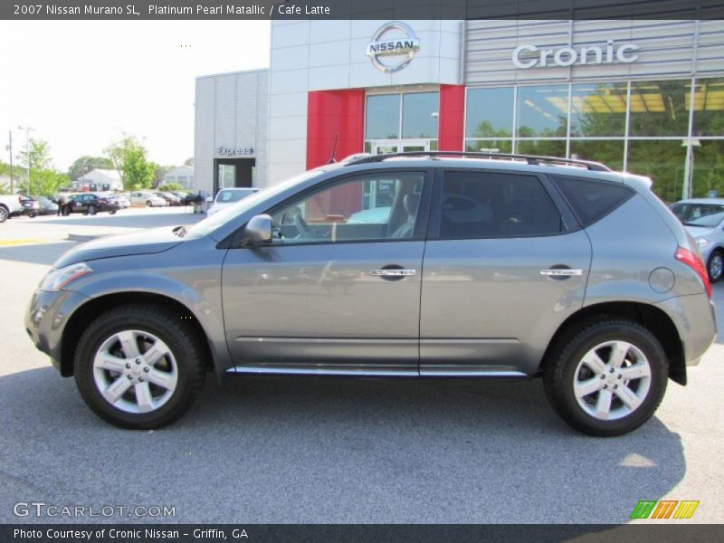 Platinum Pearl Matallic / Cafe Latte 2007 Nissan Murano SL