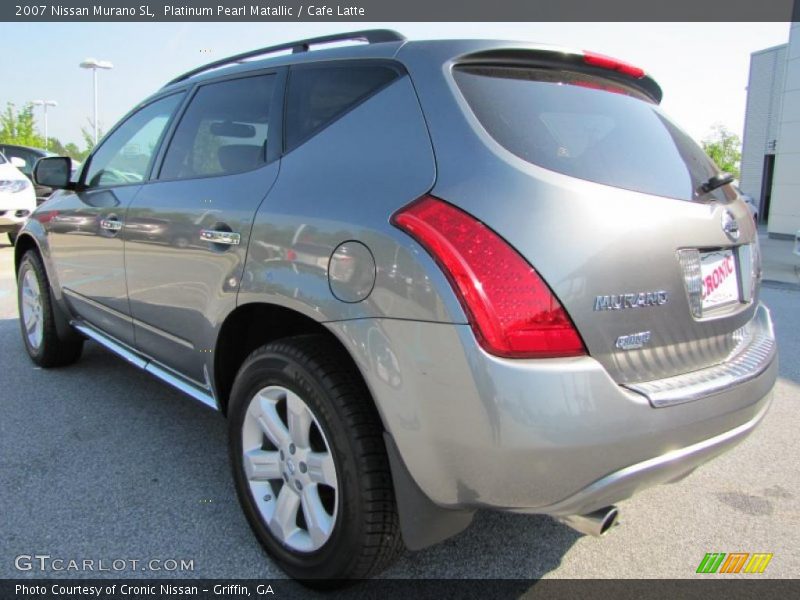 Platinum Pearl Matallic / Cafe Latte 2007 Nissan Murano SL