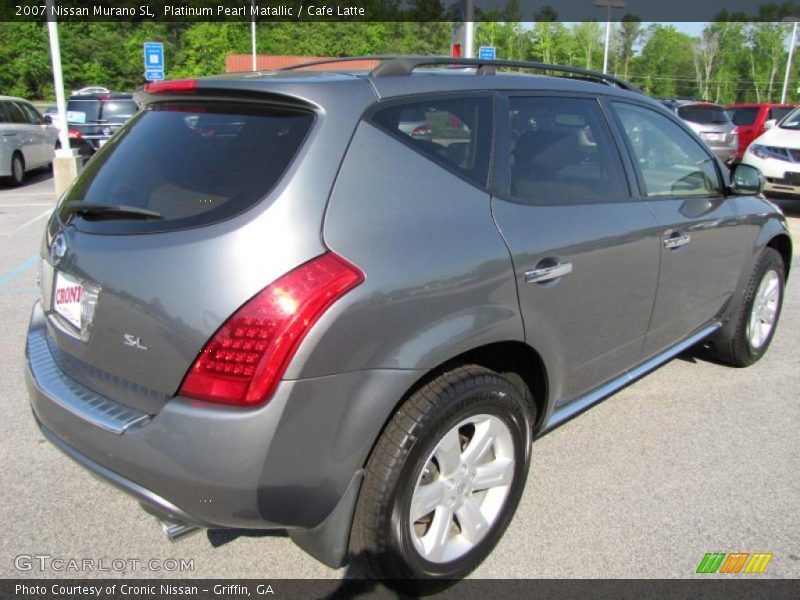 Platinum Pearl Matallic / Cafe Latte 2007 Nissan Murano SL