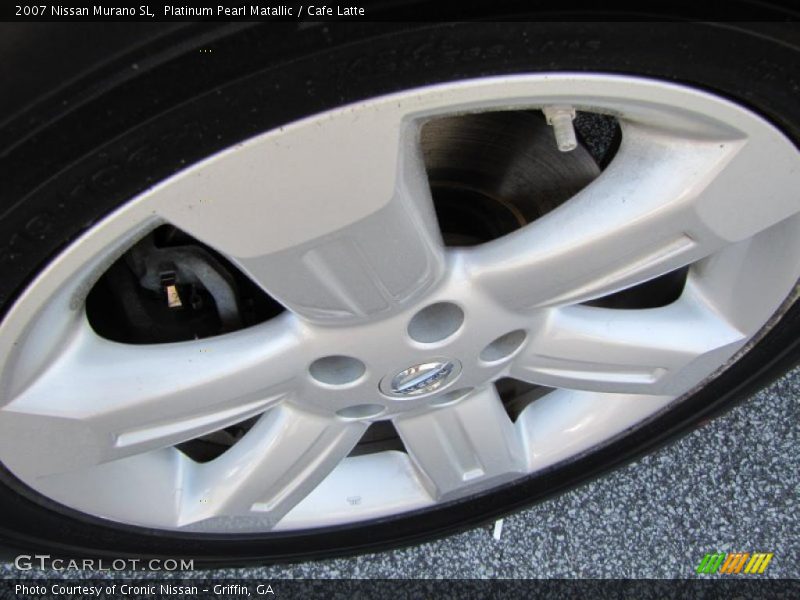 Platinum Pearl Matallic / Cafe Latte 2007 Nissan Murano SL