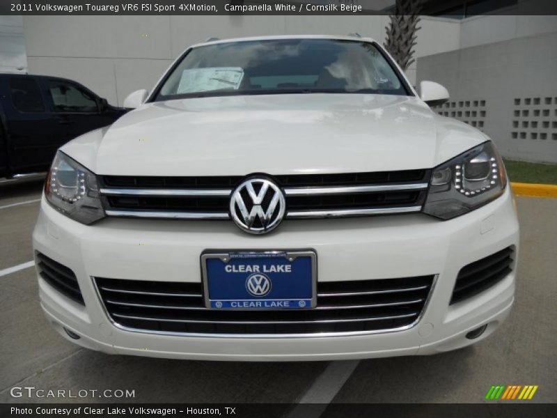 Campanella White / Cornsilk Beige 2011 Volkswagen Touareg VR6 FSI Sport 4XMotion