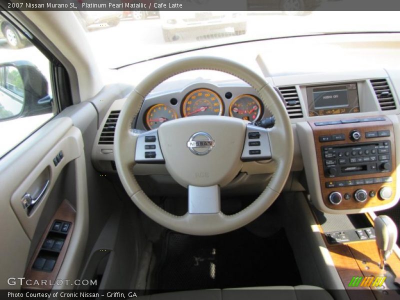 Platinum Pearl Matallic / Cafe Latte 2007 Nissan Murano SL