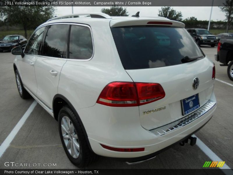 Campanella White / Cornsilk Beige 2011 Volkswagen Touareg VR6 FSI Sport 4XMotion