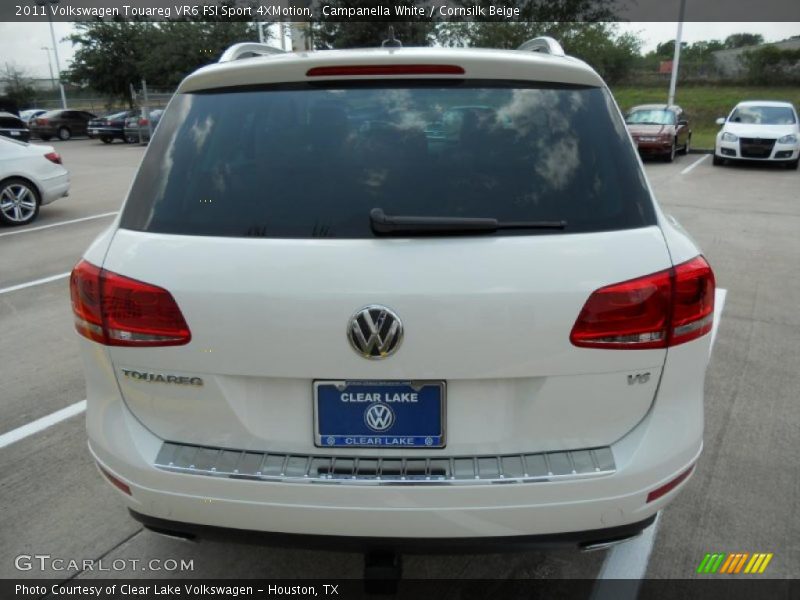 Campanella White / Cornsilk Beige 2011 Volkswagen Touareg VR6 FSI Sport 4XMotion