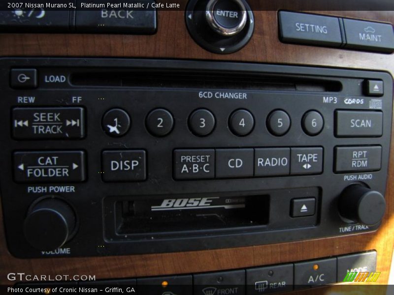 Platinum Pearl Matallic / Cafe Latte 2007 Nissan Murano SL