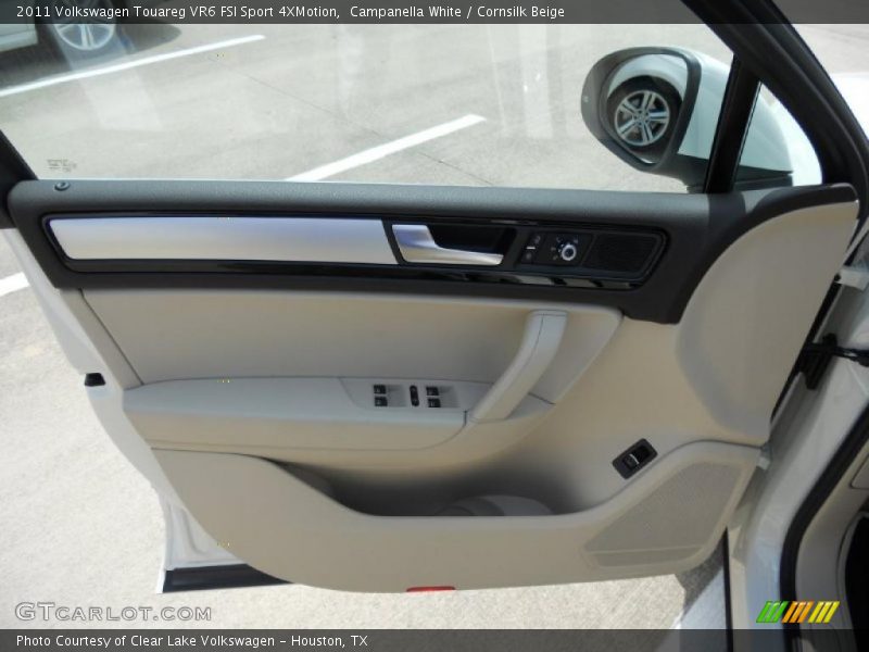 Campanella White / Cornsilk Beige 2011 Volkswagen Touareg VR6 FSI Sport 4XMotion