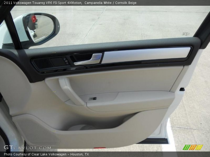 Campanella White / Cornsilk Beige 2011 Volkswagen Touareg VR6 FSI Sport 4XMotion