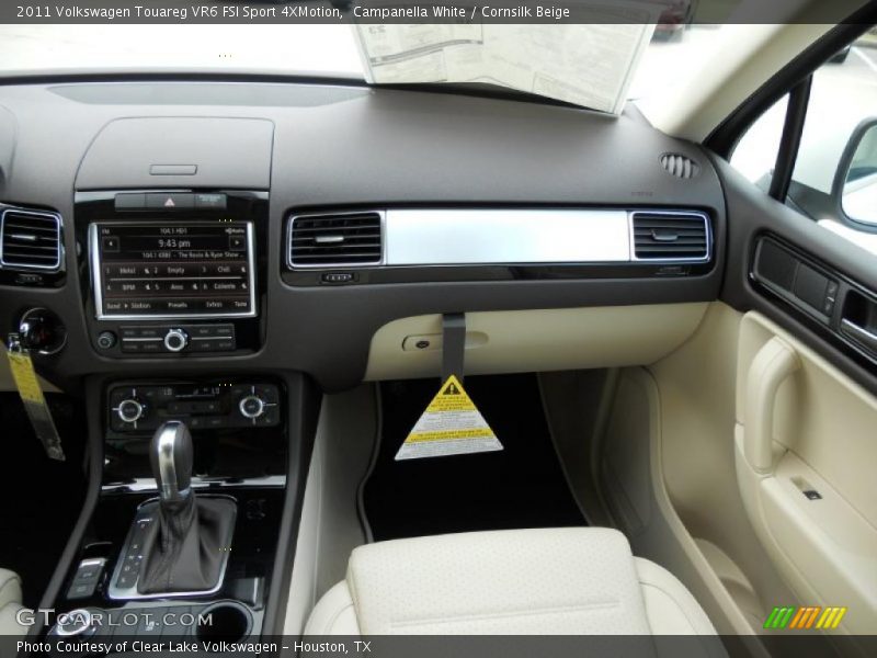 Campanella White / Cornsilk Beige 2011 Volkswagen Touareg VR6 FSI Sport 4XMotion