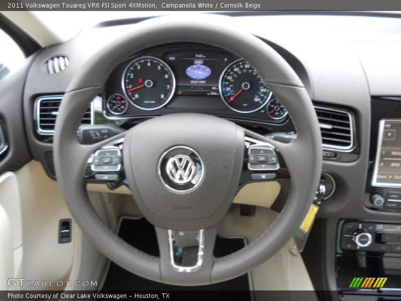  2011 Touareg VR6 FSI Sport 4XMotion Steering Wheel