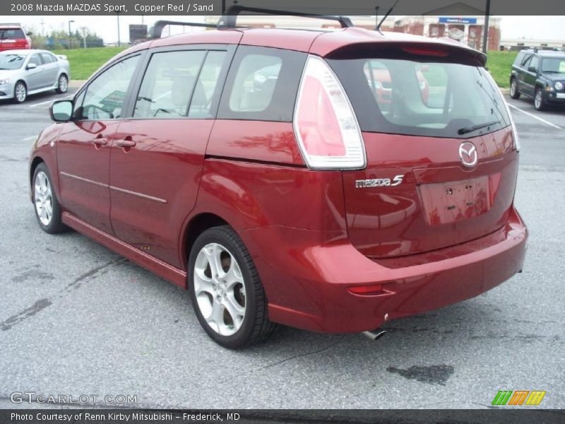  2008 MAZDA5 Sport Copper Red
