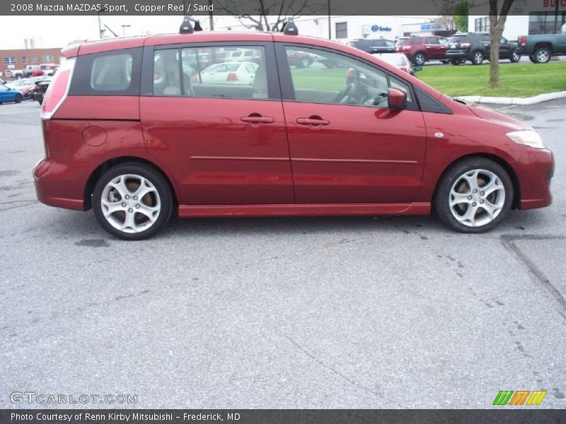 Copper Red / Sand 2008 Mazda MAZDA5 Sport