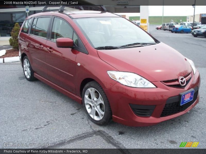 Copper Red / Sand 2008 Mazda MAZDA5 Sport