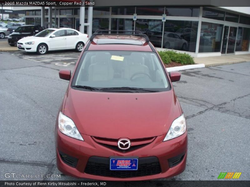 Copper Red / Sand 2008 Mazda MAZDA5 Sport