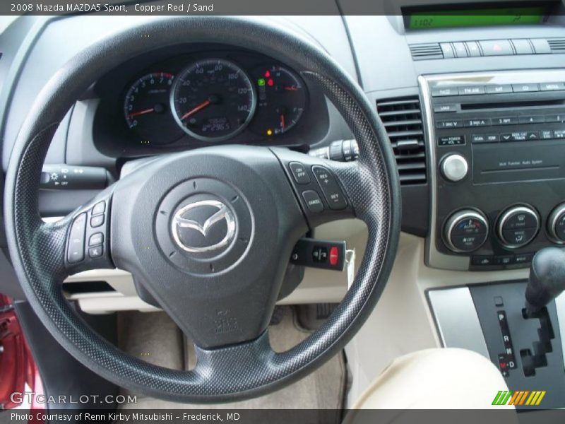  2008 MAZDA5 Sport Steering Wheel
