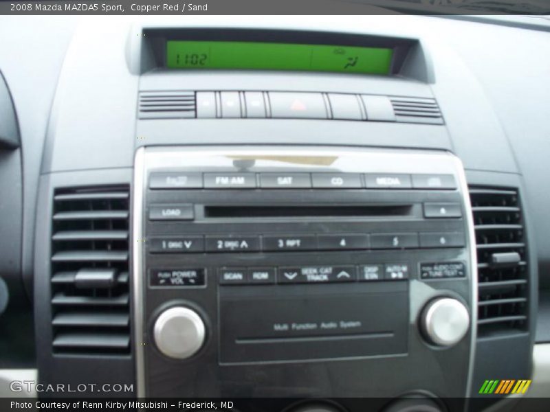 Copper Red / Sand 2008 Mazda MAZDA5 Sport