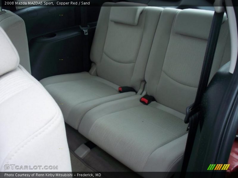  2008 MAZDA5 Sport Sand Interior