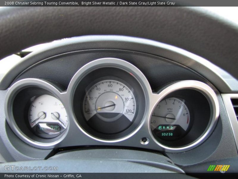  2008 Sebring Touring Convertible Touring Convertible Gauges
