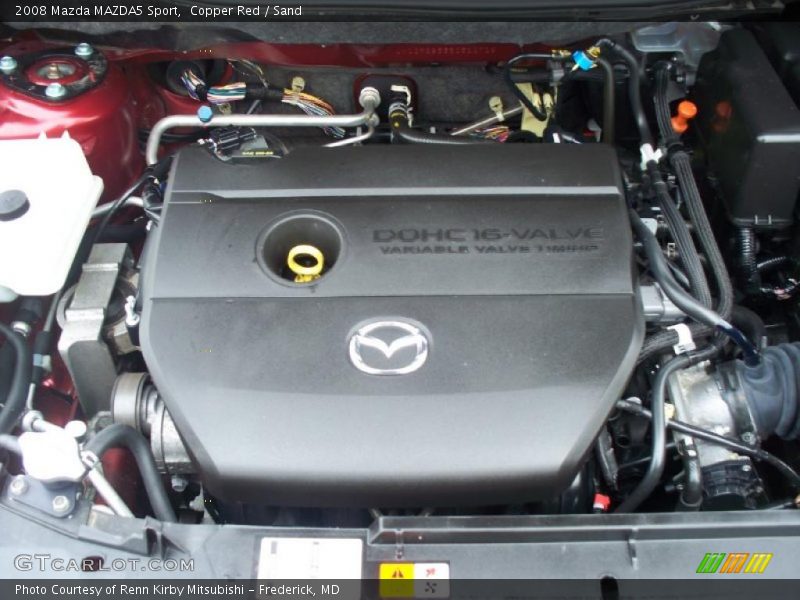  2008 MAZDA5 Sport Engine - 2.3 Liter DOHC 16V VVT 4 Cylinder