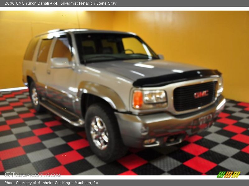 Silvermist Metallic / Stone Gray 2000 GMC Yukon Denali 4x4