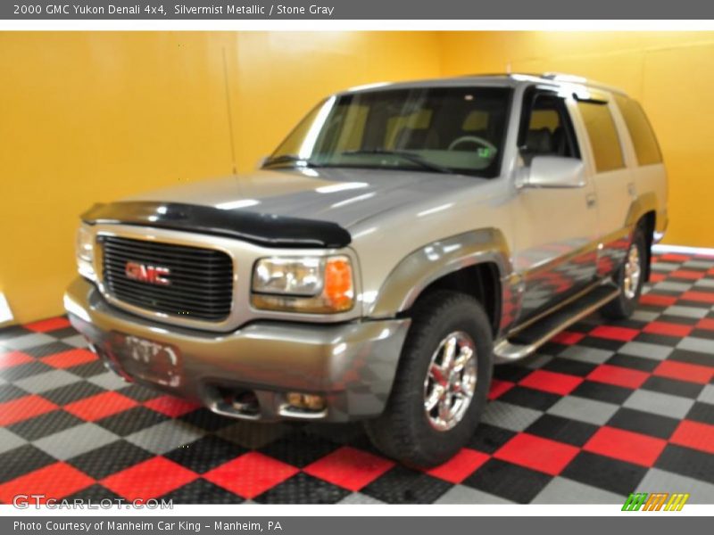 Silvermist Metallic / Stone Gray 2000 GMC Yukon Denali 4x4