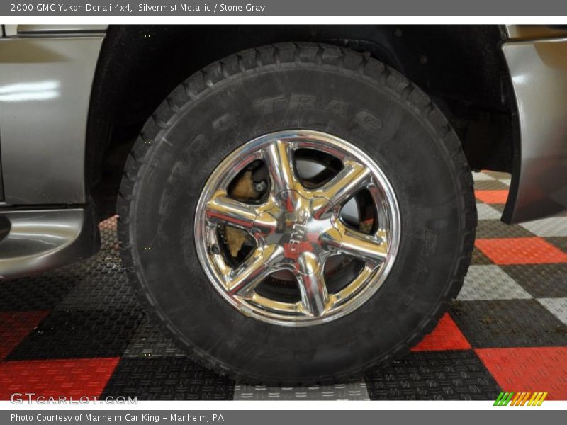 Silvermist Metallic / Stone Gray 2000 GMC Yukon Denali 4x4
