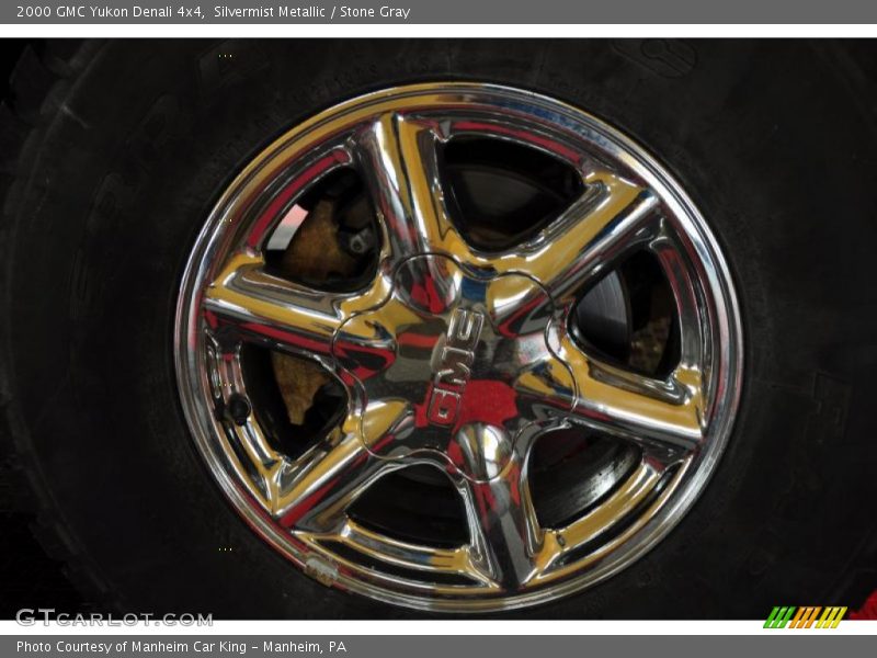 Silvermist Metallic / Stone Gray 2000 GMC Yukon Denali 4x4
