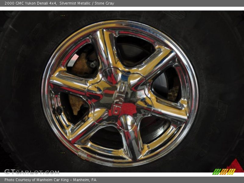 Silvermist Metallic / Stone Gray 2000 GMC Yukon Denali 4x4