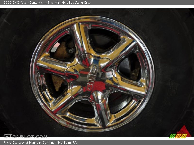 Silvermist Metallic / Stone Gray 2000 GMC Yukon Denali 4x4