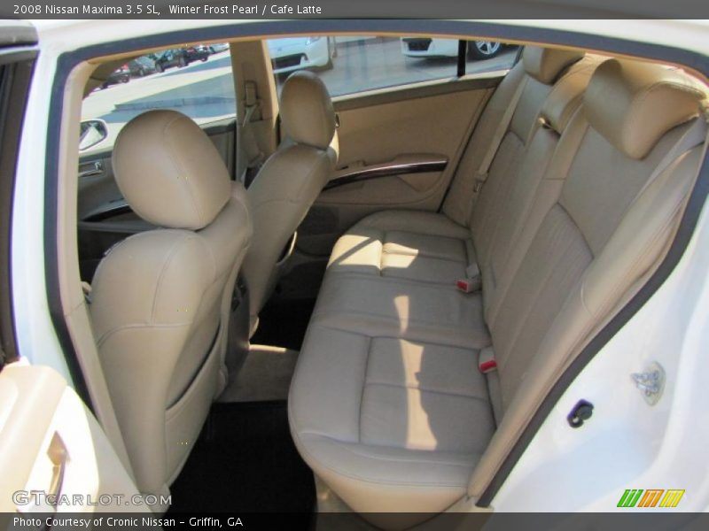  2008 Maxima 3.5 SL Cafe Latte Interior