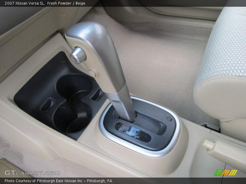 Fresh Powder / Beige 2007 Nissan Versa SL