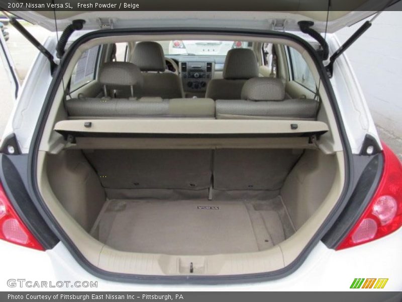 Fresh Powder / Beige 2007 Nissan Versa SL