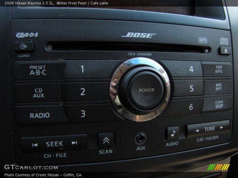 Controls of 2008 Maxima 3.5 SL