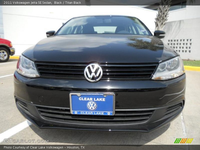 Black / Titan Black 2011 Volkswagen Jetta SE Sedan