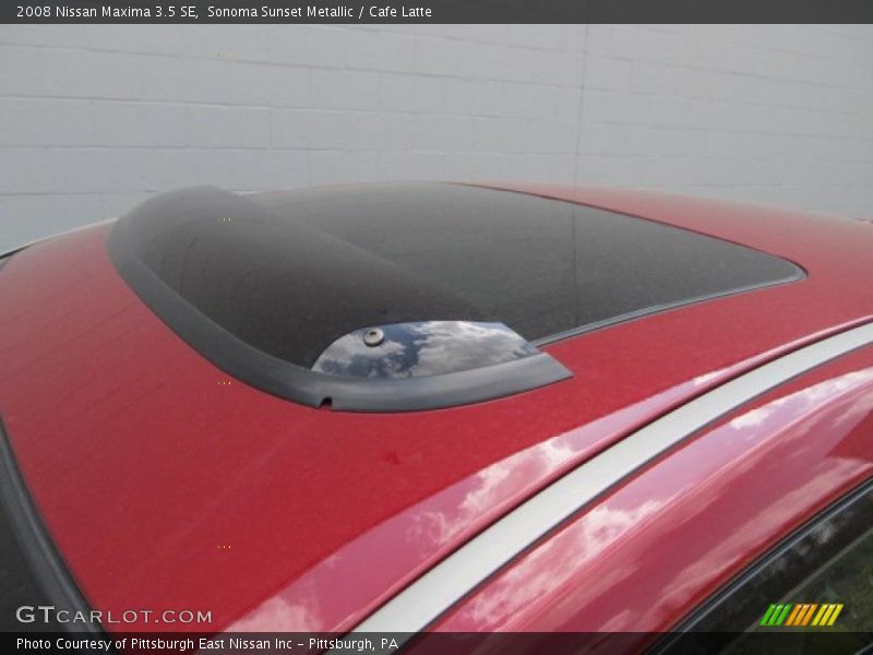 Sonoma Sunset Metallic / Cafe Latte 2008 Nissan Maxima 3.5 SE