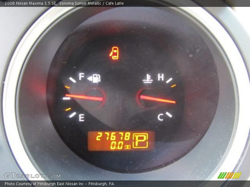 Sonoma Sunset Metallic / Cafe Latte 2008 Nissan Maxima 3.5 SE