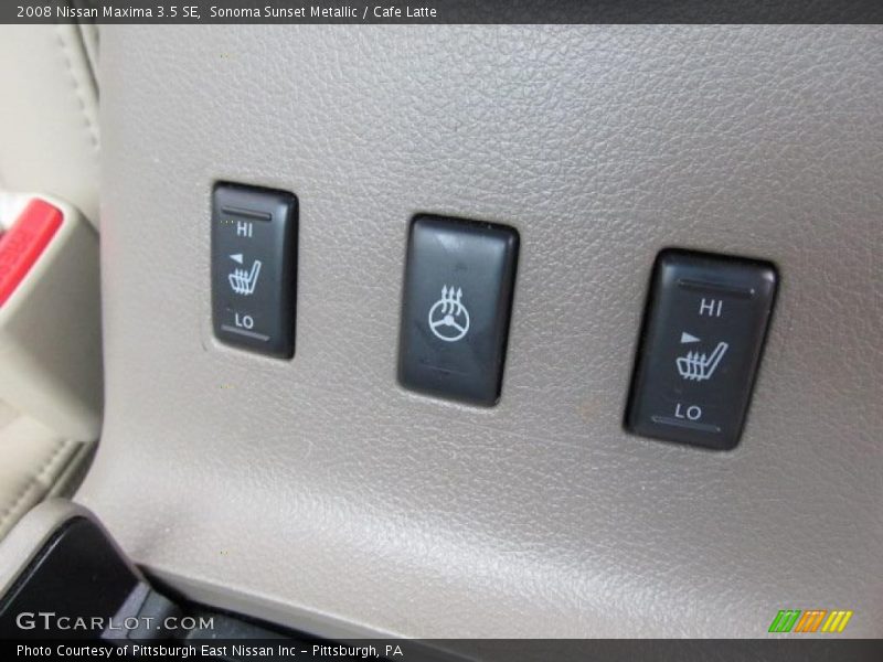 Sonoma Sunset Metallic / Cafe Latte 2008 Nissan Maxima 3.5 SE