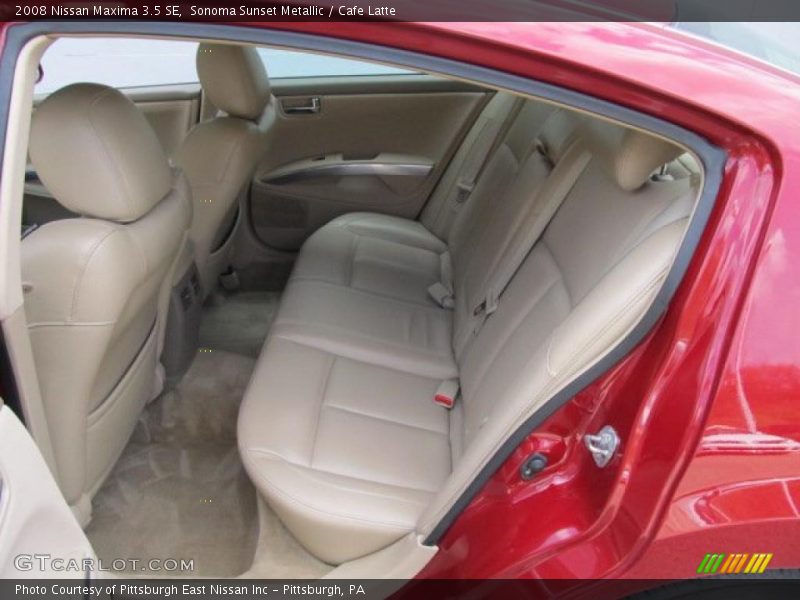 Sonoma Sunset Metallic / Cafe Latte 2008 Nissan Maxima 3.5 SE