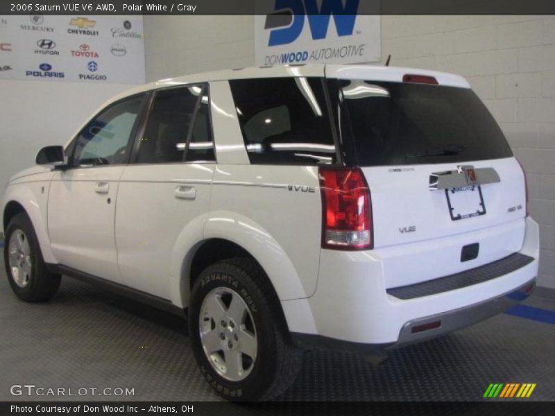 Polar White / Gray 2006 Saturn VUE V6 AWD
