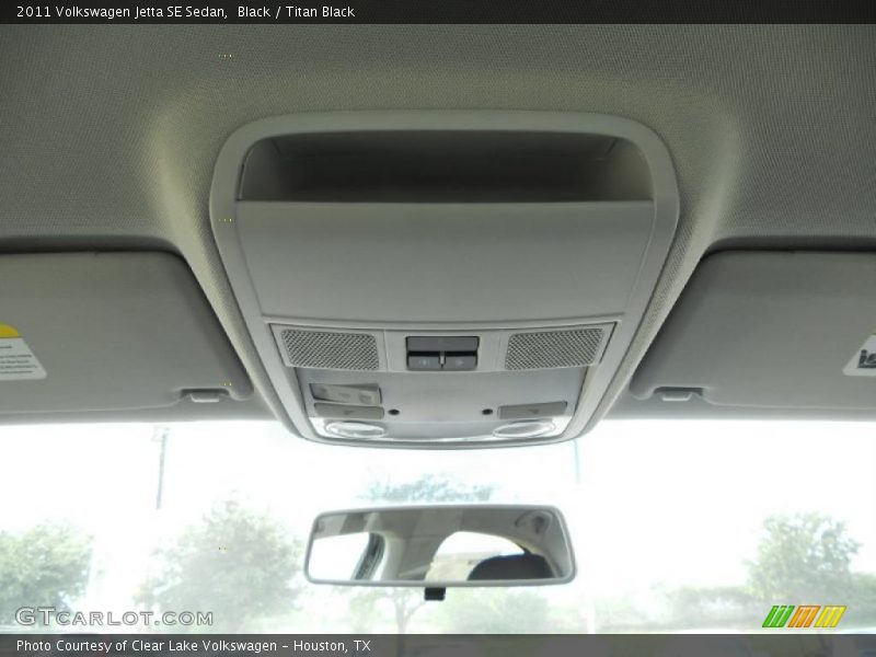 Black / Titan Black 2011 Volkswagen Jetta SE Sedan