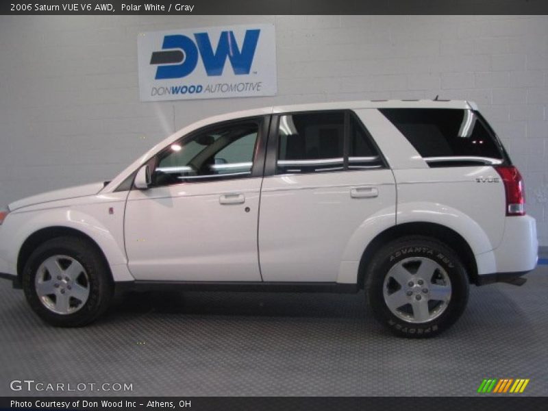 Polar White / Gray 2006 Saturn VUE V6 AWD