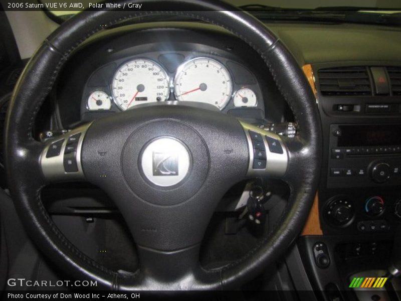 Polar White / Gray 2006 Saturn VUE V6 AWD