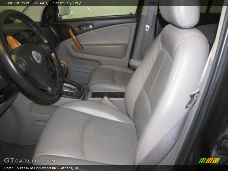 Polar White / Gray 2006 Saturn VUE V6 AWD