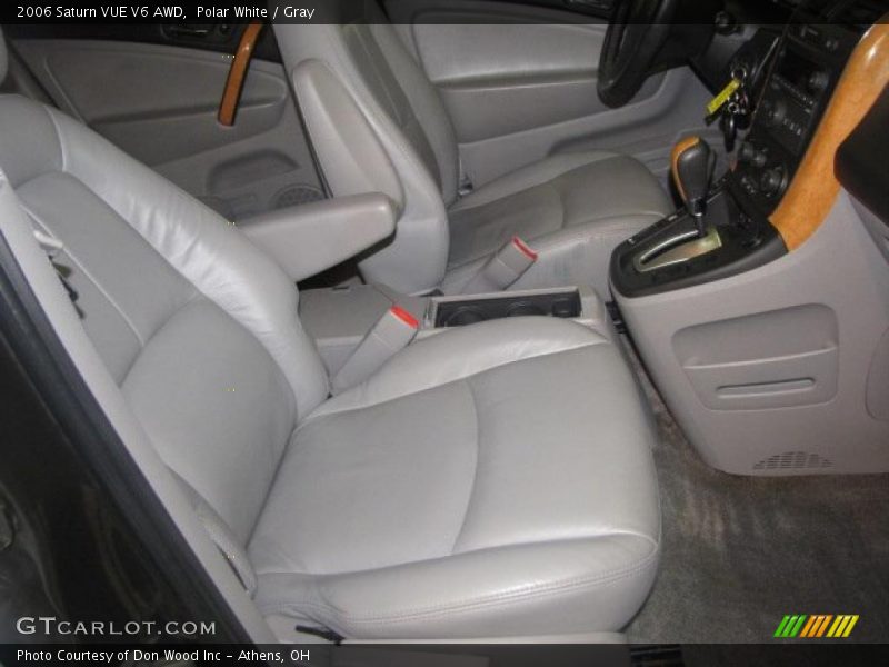 Polar White / Gray 2006 Saturn VUE V6 AWD