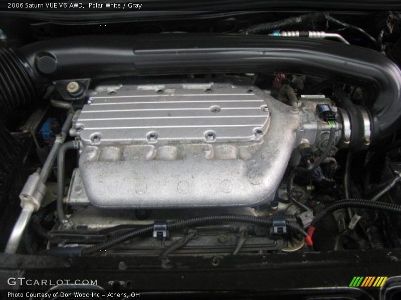 Polar White / Gray 2006 Saturn VUE V6 AWD